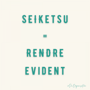 seiketsu rendre evident