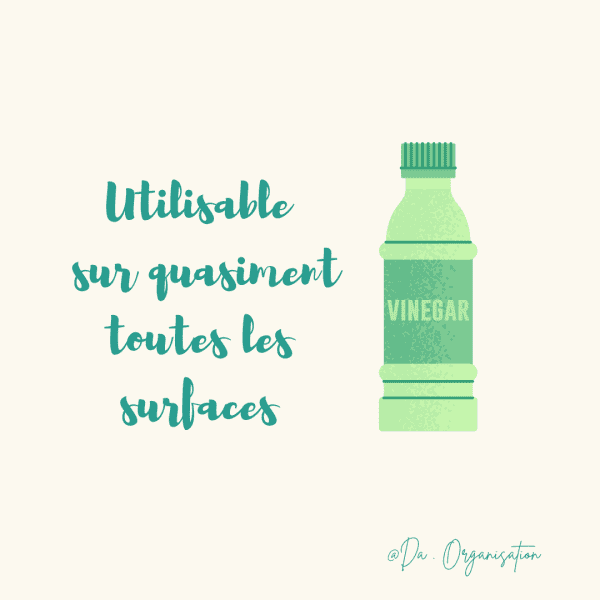 vinaigre ménager pour quasiment toutes les surfaces.
